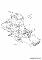 Ersatzteile MTD Rasentraktor LG 200 H Typ: 13TT793G678  (2012) Motorzubehör 