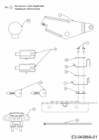 Ersatzteile Mastercut Rasentraktoren Mastercut 96 Typ: 13AH761F659 (2009) Elektroteile