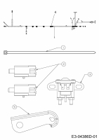 Ersatzteile Mastercut Rasentraktoren Mastercut 96 Typ: 13CH761F659  (2013) Elektroteile