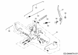 Ersatzteile MTD-Motoren Vertikal 1P65WHA Typ: 752Z1P65WHA  (2009) Regler