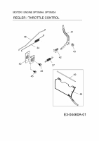 Ersatzteile MTD-Motoren Vertikal 5P70MHA Typ: 752Z5P70MHA  (2009) Regler