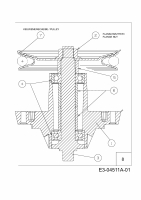 Ersatzteile MTD Rasentraktor RS 125/96 B Typ: 13AH762F600  (2006) Messerspindel 618-04197 