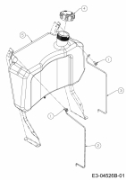 Ersatzteile Troy-Bilt Rasentraktoren TB 4220 Typ: 13AP90KS309  (2015) Tank