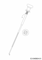 Ersatzteile Yard-Man Rasentraktoren AF 9150 Typ: 13AV90YF643  (2009) Chokezug