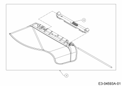 Ersatzteile Gutbrod Rasentraktoren ELX 127 SAL-SK Typ: 13AF90GP690  (2009) Deflektor