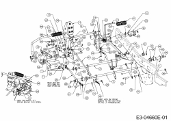 Ersatzteile Massey Ferguson Zero Turn MF 48-22 FMZ Typ: 17BI4BFY695  (2012) Pedale