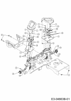 Ersatzteile Massey Ferguson Zero Turn MF 50-22 FMZ Typ: 17AI4BFP695  (2010) Achsschenkel