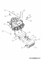 Ersatzteile Gutbrod Rasentraktoren ELX 107 SHL-K Typ: 13BG91GG690  (2010) Motorzubehör