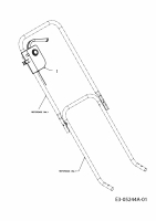 Ersatzteile M Tech Elektromäher M 3211 E Typ: 18D-U0D-605  (2010) Schalter