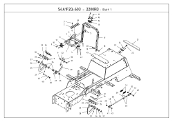 Cub Cadet Ersatzteile Kompakttraktoren CC 2200 RD 2 WD 54A1F2Q-603  (2010) Pedale