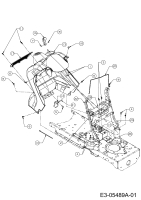 Cub Cadet Ersatzteile Zero Turn All Rounder 1050 17AI9BKP603  (2010) Armaturenbrett