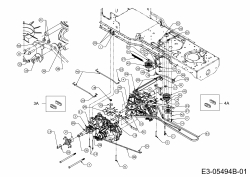 Cub Cadet Ersatzteile Zero Turn All Rounder 1050 17AI9BKP603  (2011) Fahrantrieb