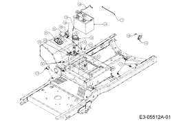 Cub Cadet Ersatzteile Zero Turn Z-Force 48 S 17AI5BHB603  (2010) Elektroteile
