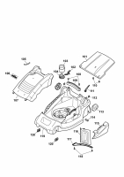 Ersatzteile WOLF-Garten Elektro Rasenmäher ohne Antrieb Compact plus 37 E Typ: 4907000 Serie F  (2010) Mähwerksgehäuse 