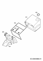 Ersatzteile WOLF-Garten Elektro Rasenmäher ohne Antrieb Expert 34 E Typ: 18CWF1S-C50  (2019) Fangsack 