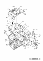 Ersatzteile Lux Tools Rasentraktoren RT 155-92 H Typ: 13AM77TE694  (2012) Grasfangeinrichtung