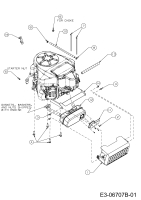Cub Cadet Ersatzteile Gartentraktoren CC 1224 KHP 14BI94AP603  (2012) Motorzubehör