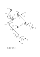 Cub Cadet Ersatzteile Gartentraktoren GT 1224 14AI94AP603  (2011) Mähwerksaushebung