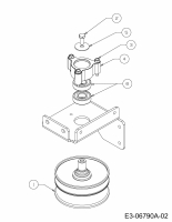 Ersatzteile MTD Rasentraktor Minirider 60 E Typ: 13C1054-600  (2012) Variator 