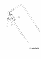 Ersatzteile Preisfuxx Elektromäher PF 46 E Typ: 18B-J1H-628  (2013) Schalter