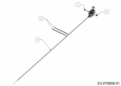 Ersatzteile MTD Motorhacke T/330 M Typ: 21D-33MV678  (2018) Gaszug 