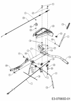 Ersatzteile MTD Motorhacke T/380 M Typ: 21D-38MT678 (2020) Holm 