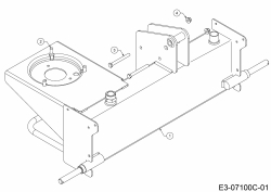 Ersatzteile MTD Holzspalter LS 550 Typ: 24AI550C678 (2019) Öltank 