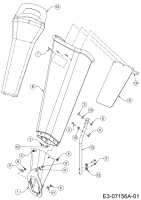 Ersatzteile MTD Häcksler 465 Typ: 24A-464P678  (2011) Astzufuhr 