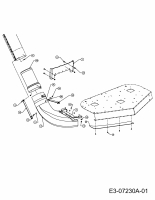 Ersatzteile Zubehör Zero Turn Grasfangeinrichtung für Z-Force 48 S mit Mähwerk B (48/122cm) Typ: 19A70011100  (2010) Anbauteile, Auswurfschacht