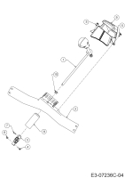 Cub Cadet Ersatzteile Schneefräsen 221 LHP 31AR2T6D603  (2020) Drehsteuerung Auswurf