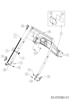 Cub Cadet Ersatzteile Schneefräsen 221 LHP 31AR2T6D603  (2020) Armaturenbrett, Oberholm