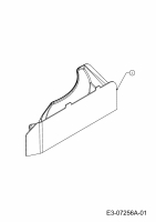 Ersatzteile Zubehör Zero Turn Mulch Kits für RZT 50 mit Mähwerk P (50/127cm) Typ: OEM-190-193  (2011) Mulchstopfen