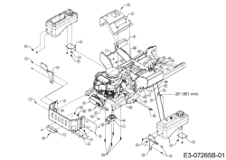 Cub Cadet Ersatzteile Zero Turn Z-Force 48 S 17AI5BHB603  (2013) Choke- und Gaszug, Motorzubehör