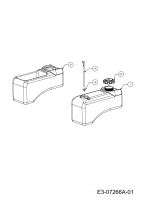 Cub Cadet Ersatzteile Zero Turn Z-Force 48 S 17AI5BHB603  (2013) Tank bis 06.01.2011
