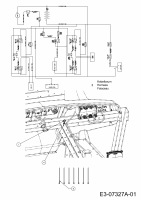 Ersatzteile Zubehör Utility Vehicle (4x2 und 4x4) Zusatzelektrik Kabelbaum Typ: 39B-209-100  (2014) Grundgerät