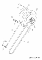 Ersatzteile Zubehör Utility Vehicle (4x2 und 4x4) Zusatzelektrik Zusatzlichtmaschine Perkins Typ: 39A-233-100  (2009) Grundgerät