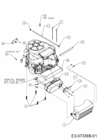 Ersatzteile Massey Ferguson Rasentraktoren MF 50-24 SD Typ: 13BI92CP695  (2013) Motorzubehör
