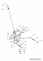 Ersatzteile WOLF-Garten Rasentraktor Expert 107.180 H Typ: 13AG91WG650  (2012) Lenkung 
