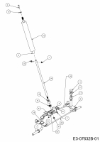 Ersatzteile WOLF-Garten Rasentraktor Scooter Mini Typ: 13A326EC650  (2013) Lenkung 