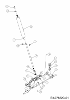 Ersatzteile MTD Rasentraktor Minirider 60 RDE Typ: 13A326SC600  (2015) Lenkung 