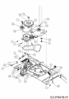 Ersatzteile WOLF-Garten Rasentraktor Scooter Mini / RDE 60 M Typ: 13A326EC650M  (2014) Fahrantrieb 