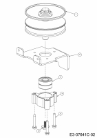 Ersatzteile WOLF-Garten Rasentraktor Scooter Mini / RDE 60 M Typ: 13A326SC650F  (2015) Variator 