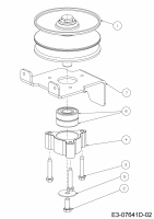 Ersatzteile MTD Rasentraktor Minirider 60 RD Typ: 13A625SC600  (2016) Variator 