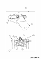 Cub Cadet Ersatzteile Rasentraktoren LR1 NS76 13C226JD603  (2018) Bremse