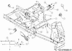 Cub Cadet Ersatzteile Rasentraktoren CC 114 TA 13B226ED603  (2013) Elektroteile