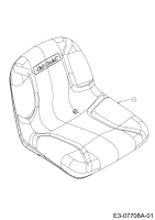 Cub Cadet Ersatzteile Rasentraktoren LTX 1042 13BX91AS010  (2011) Sitz