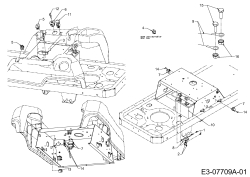 Cub Cadet Ersatzteile Zero Turn RZT 50 17AF2ACP330  (2012) Elektroteile
