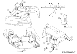 Cub Cadet Ersatzteile Zero Turn RZT 50 17YF2ACP010  (2015) Elektroteile