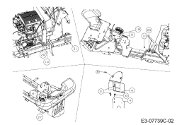 Cub Cadet Ersatzteile Gartentraktoren GTX 2100 14A-3GE-603  (2015) Motorzubehör