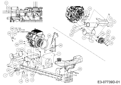 Cub Cadet Ersatzteile Gartentraktoren GTX 2100 14A-3GE-603  (2016) Elektromagnetkupplung, Motorzubehör